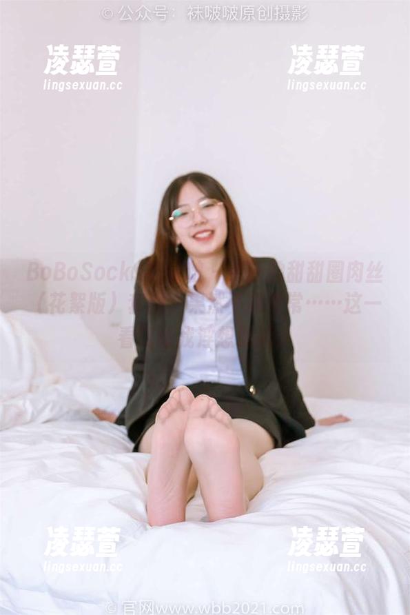 BoBoSocks袜啵啵 - 更新的甜甜圈肉丝（花絮版）套图，果然不同寻常……这一看就让我浮想联翩。