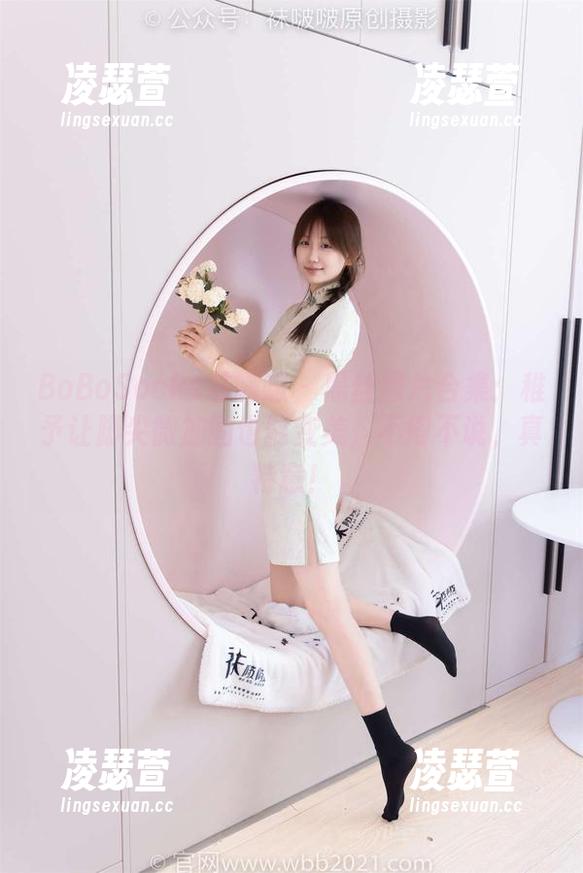BoBoSocks袜啵啵 - 黑丝照片合集：稚予让脚尖微加固也能变美，不得不说，真特意！