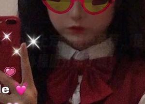 佳佳酱ovo戴上定制蓝色吊带，是时候让体操服升华了啊！