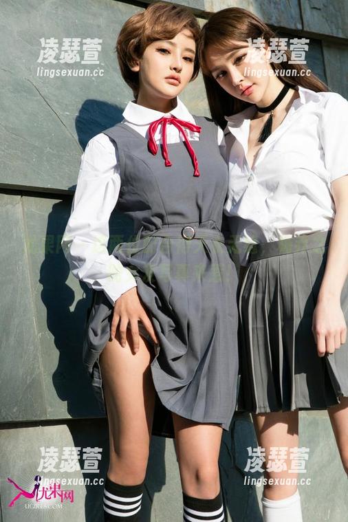 尤果网 - 这两位配合得天衣无缝，杨乔之的女友写真来惹！