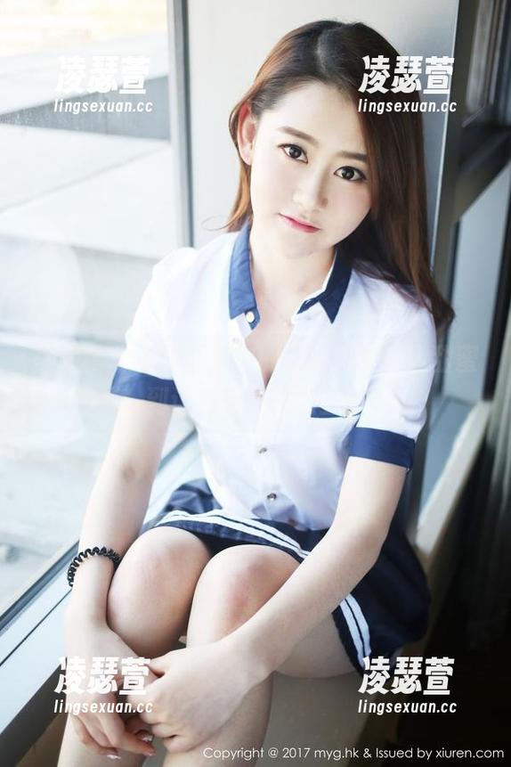 美媛馆 - 最新图集中的黄乐然少女，甜蜜到让我想摊在地上！